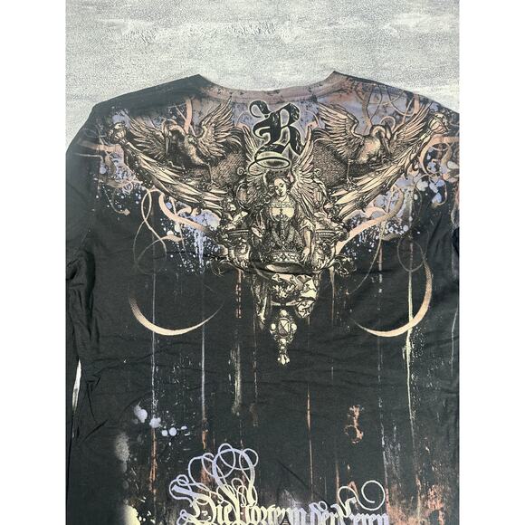 Resurge Angel Graphic Long Sleeve Shirt ~S, M, L, XL, XXL~ - Picture 8 of 10